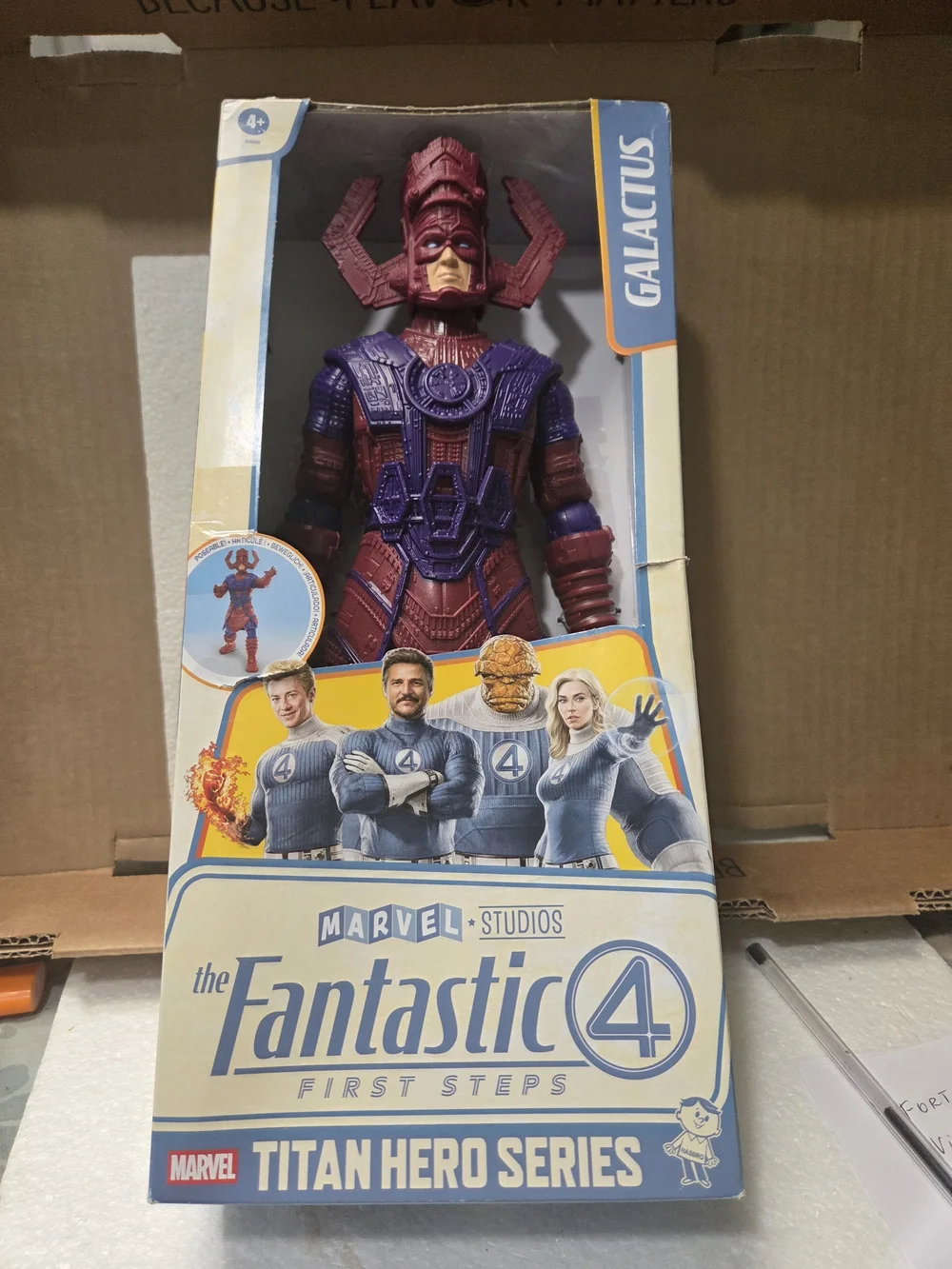 Marvel Galactus Action Figure Purple and Red Titan Hero Series 13